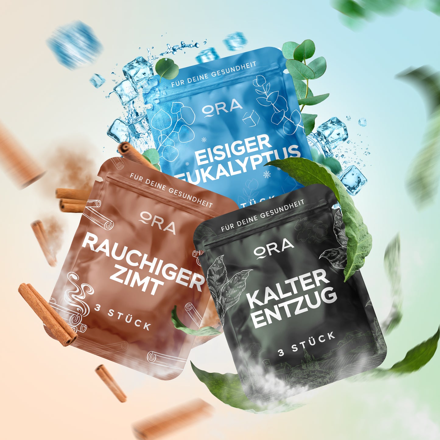 3er Set (Zimt, Eucalyptus, Entzug)