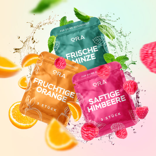 3er Set (Minze, Orange, Himbeere)